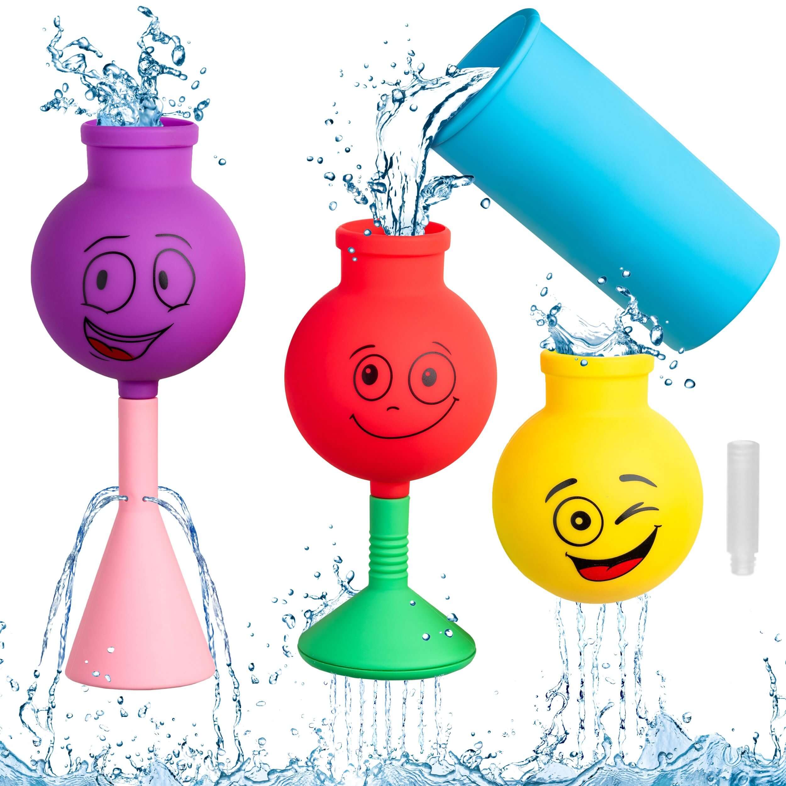 Unique Water Sprinkling Silicone Bath Toy